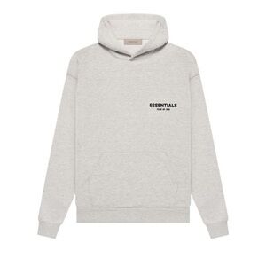 Essentials × Fear of God Essentials Hoodie Light Oatmeal- Size XXL